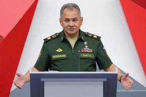 Bộ trưởng Quốc phòng Nga Sergei Shoigu. Ảnh: REUTERS