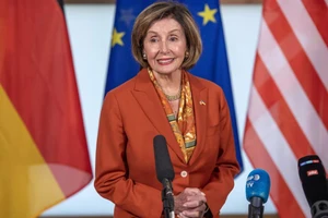 Chủ tịch Hạ viện Mỹ bà Nancy Pelosi. Ảnh: AP