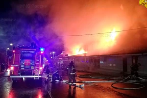 Nga: Cháy lớn tại quán cà phê, 20 người thương vong