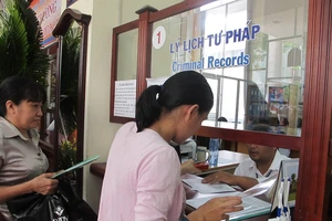 Cấp phiếu Lý lịch tư pháp trong năm ngày? 