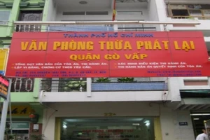 Tạm đình chỉ hoạt động Văn phòng Thừa phát lại Gò Vấp 