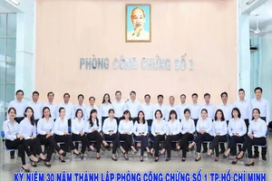 Kỷ niệm 30 năm thành lập Phòng Công chứng số 1, TP.HCM 