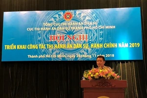 Thi hành án huyện Bình Chánh cải cách hành chính bằng Zalo