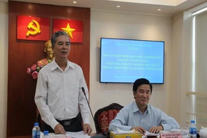 Phó Chủ tịch UBND TP.HCM làm việc với Sở Tư pháp 