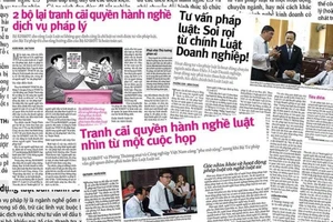 TP.HCM ngừng cấp phép nghề tư vấn pháp luật 