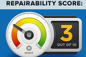 iFixit: S6 Edge khó sửa ngang One M9 