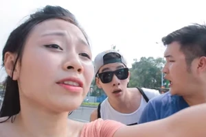 Clip vui: Siêu cướp và hot girl 