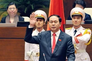 Video: Chủ tịch nước Trần Đại Quang tuyên thệ nhậm chức