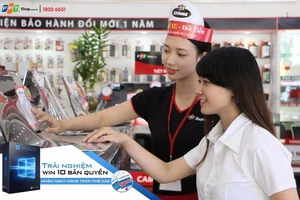 Nhận ngay thẻ cào 50.000 đồng khi trải nghiệm laptop