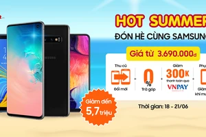 Galaxy S10, S10 Plus cùng Galaxy A Series giảm 6 triệu đồng