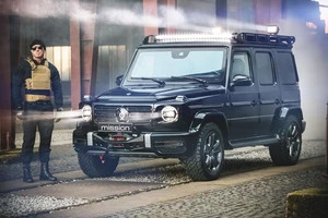 Cận cảnh xe chống đạn 'hầm hố' Mercedes-Benz G-Class Brabus
