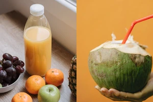 Nước dừa và nước ép trái cây tươi, cái nào tốt hơn cho sức khỏe?