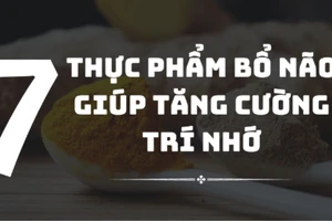 7 thực phẩm bổ não giúp cải thiện trí nhớ