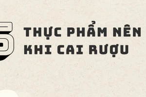 5 thực phẩm nên ăn khi cai rượu
