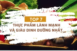  Top 7 thực phẩm lành mạnh và giàu dinh dưỡng nhất