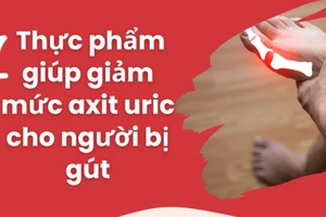 7 thực phẩm giúp giảm mức axit uric cho người bị gút