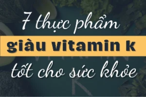 7 thực phẩm giàu vitamin K tốt cho sức khỏe