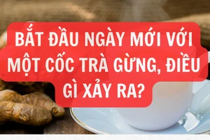 Bắt đầu ngày mới với một cốc trà gừng, điều gì xảy ra?