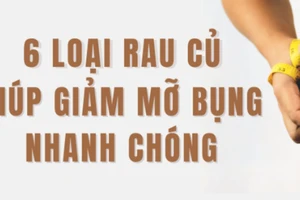 6 loại rau củ giúp giảm mỡ bụng nhanh chóng