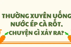 Thường xuyên uống nước ép cà rốt, chuyện gì xảy ra?