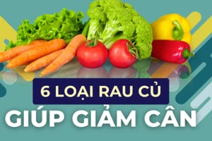 6 loại rau củ giúp giảm cân 