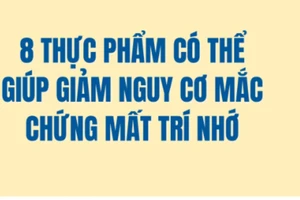 8 thực phẩm có thể giúp giảm nguy cơ mắc chứng mất trí nhớ