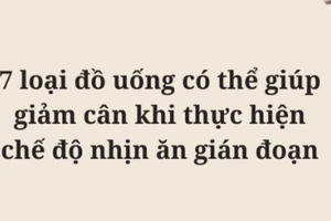 7 loại đồ uống có thể giúp giảm cân khi thực hiện chế độ nhịn ăn gián đoạn