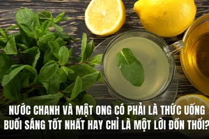 Nước chanh và mật ong có phải là thức uống buổi sáng tốt nhất trong mùa lạnh?