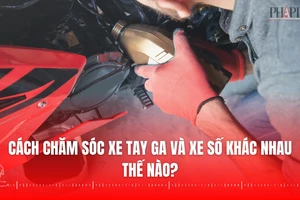 Cách chăm sóc xe tay ga và xe số khác nhau thế nào?
