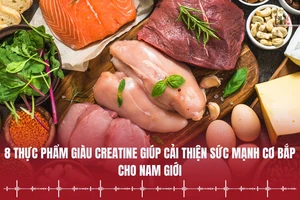 8 thực phẩm giàu creatine giúp cải thiện sức mạnh cơ bắp cho nam giới