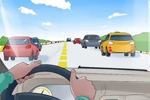 Cách nhập làn trong điều kiện giao thông đông đúc