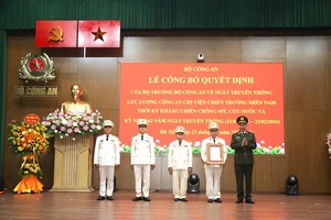 Ngày 21-2 hàng năm là Ngày truyền thống lực lượng Công an chi viện chiến trường miền Nam