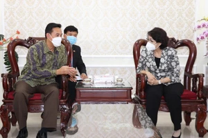 Tân Tổng Lãnh sự Indonesia thăm, chào xã giao tại UBMTTQVN TP.HCM