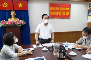 Chủ tịch UBND TP Thủ Đức chỉ đạo về công tác thi hành án