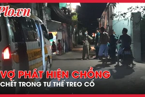 Video: Người vợ phát hiện chồng chết trong tư thế treo cổ ở phòng trọ