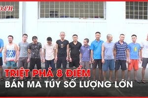 Video: Nghệ An triệt xóa 8 điểm bán lẻ ma túy với số lượng lớn 