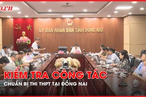 Video: Thứ trưởng Bộ GD&ĐT kiểm tra công tác chuẩn bị thi THPT 