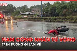 Video: Nam công nhân bị tai nạn tử vong trên đường đi làm về