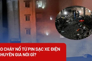 Lo cháy nổ từ pin sạc xe điện: Chuyên gia nói gì?