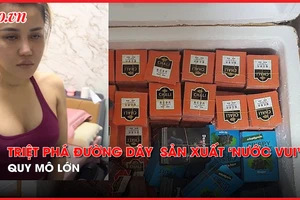 Video: Bắt nữ DJ điều hành đường dây pha chế, sản xuất 'nước vui' 