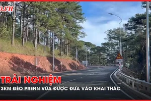 Video: Trải nghiệm 3km đèo Prenn vừa được đưa vào khai thác