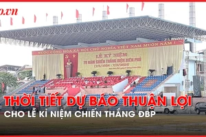 Video: Dự báo thời tiết thuận lợi cho Lễ kỷ niệm 70 năm chiến thắng Điện Biên Phủ