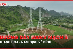 Kỳ tích đưa đường dây 500kV mạch 3 Thanh Hóa – Nam Định về đích