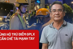 Ủng hộ đề xuất trừ điểm bằng lái tài xế vi phạm