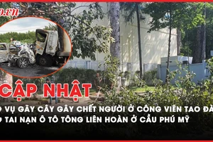 Điểm tin ANTT: Sở GTVT nói gì sau tai nạn ô tô liên hoàn ở cầu Phú Mỹ?; Rà soát cây xanh sau vụ cây gãy nhánh gây chết người ở Công viên Tao Đàn