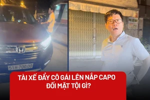 Vụ ô tô đẩy cô gái lên nắp cabo ở Tân Bình, tài xế đối mặt tội gì? 