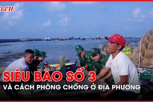 Hải Phòng, Quảng Ninh hối hả phòng chống siêu bão số 3