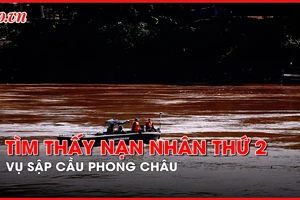 Diễn biến sau khi tìm thấy nạn nhân thứ 2 vụ sập cầu Phong Châu