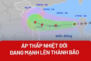 Những điểm bất thường về áp thấp nhiệt đới đang mạnh lên thành bão vào Biển Đông