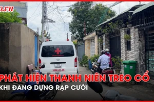 Đang dựng rạp đám cưới, tá hoả phát hiện thanh niên chết trong tư thế treo cổ